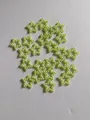 Green imitation pearl star beads for DIY phone cases and hair accessories - Light Green
