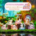 Set of 6 cute nine-tailed fox resin blind box figurines for desktop decor. - Nine-Tails Dream Gathering Spirit Fox (A173) / Full Set (6 Pieces)