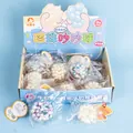 Pearl-style stress relief squeeze toy balls in individual bags and retail display box - Multicolor Pearl Squeeze Ball