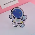 Schattige cartoon astronaut acryl telefoonhouder draagbare desktop standaard - Gevormde Astronaut 1