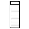 Minimalist tear-off daily planner notepad with task checklist for time management - Minimalist Task Checklist (BQ08)