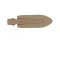 Traceless candy color duckbill hair clip in khaki for styling bangs - Khaki