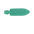 Mint green candy color creaseless duckbill hair clip for bangs and side styling - Mint Green