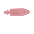 Professional matte pink candy colored seamless duckbill hair clip for creaseless styling - Matte Pink