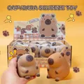 Capybara slow rebound squishy toy for stress relief and fun - Net Bagged Capybara