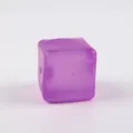 Cubetto di ghiaccio aurora viola maltosio squishy giocattolo antistress relax - Quadrato Di Malto Trasparente (viola) 5 Cm