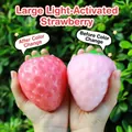 Strawberry shaped color-changing squishy stress relief toy with soft slow rebound texture - Color Changing Strawberry