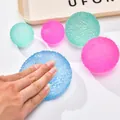 Colorful sensory squeeze balls with jellyfish texture for stress relief - 6cm Blue Textured Ball