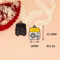 Detailed size display for alloy air conditioner fan charms with dimension markers - Air Conditioner (G)