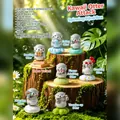 Lot de 7 figurines de loutres mignonnes en boîte surprise pour décoration de bureau - 1pc Aléatoire / Attaque de Loutre Mignonne Rotation (M490)