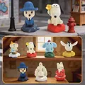 Série complète de 7 figurines de moutons de dessin animé Mee Lam pour décor de bureau - 1pc Aléatoire / Animal Abstrait Rotation (134)