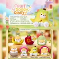 Figurines Shiba Inu créatives en résine sur le thème des fruits pour déco de bureau - 1pc Aléatoire / Journal de Shiba à la Saveur de Fruits (166)