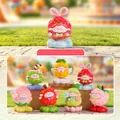 Figurines mignonnes de boîte aveugle mouton Meimei Lam pour décoration de bureau - Paradis Tournant des Fruits Meemie (0012-3) / Boîte de Set Complet (Set de 6)