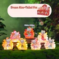 Mystical nine-tailed fox resin blind box figurines with LED glow effect - Dreamy Nine-Tailed Fox (HM220) / Full Set (6 Pieces)