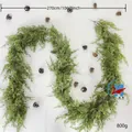 Ghirlanda di Cipresso Realistica da 2.7M (200 Teste)
