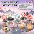 Cute mythical fox blind box figurines set with translucent crystal resin finish - 0323 Yunqi Spirit Fox Set 8 / Whole Box