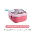 Portable pink stainless steel baby lunch box for food storage, 750ml capacity - New Standard Model / 750ml / Pink