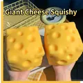 Realistic giant cheese slow-rising squishy toy for stress relief and sensory fun - 5cm Cheese