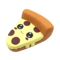 Kawaii langzaam stijgend pizza squishy speelgoed met schattig cartoongezicht voor stress - Pizza
