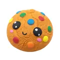Schattig koekjesvormig langzaam terugkerend squishy speelgoed voor stressverlichting - Kleurrijk Brood