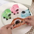 Colorful glitter capybara squeeze toys for stress relief, shown in variant set - Maltose Capybara Blue