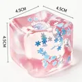 4.5CM / Snowflake Ice - Pink