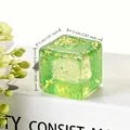 5cm / Glitter Ice - Green