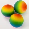 Rainbow Flour Squeeze Ball / 7.0cm / Rainbow