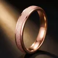 US 5 / 4mm Width / Rose Gold