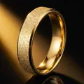 US 7 / 6mm Width / Gold