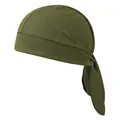Olive green elastic cycling pirate hat breathable sports head wrap for men and women - One Size / Candy Color Wide Brim (1#) / Army Green