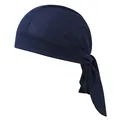 Navy blue elastic cycling pirate hat bandana headwrap for outdoor sports and gym - One Size / Candy Color Wide Brim (6#) / Navy Blue