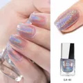 Miss Cheering holographic glitter nail polish LS-01, 7ml vibrant laser effect nail color - Purple Holographic (LS01)