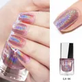 Holographic pink laser glitter nail polish 7ml Miss Cheering Healthy Color LS-06 - Holographic Purple (LS06)