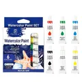 Professional 6-color watercolor paint set featuring 12ml tubes for art and illustration - 12ml / Watercolor Paints / 6-Color Pack