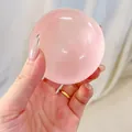 Rosa Maltose Squishy Stressabbau-Ball Spielzeug mit weicher Slow-Rebound-Textur. - Malzzucker Transparenter Rosa Ball