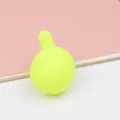 Noyau de jouet en TPR jaune fluo pour jouets anti-stress à bulles crachées - Petit Jaune 12g 4*5cm