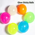 Palline appiccicose luminose colorate per alleviare lo stress e giochi al soffitto. - Palla Appiccicosa da 6cm (Colori Misti)