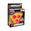 Giocattolo antistress squishy NeeDoh SqueeZZA a forma di pizza a crescita lenta - Pizza [arancione] Con Scatola Colorata