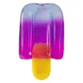 Farbenfrohes lila-gelbes NeeDoh Squishy-Stressspielzeug in Eisform, SKU-Variante - Malzzucker Eis am Stiel / Farbkarton / Grün Violett