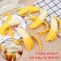 Juguete de descompresión de plátano realista para aliviar el estrés y regalo broma - Squishy de Plátano