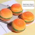 Premium slow rebound hamburger squishy toy, realistic artificial food stress relief toy - Large