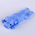 Ζωντανό μπλε μαλακό σκυλάκι Shar Pei παιχνίδι αποσυμπίεσης από υψηλής ποιότητας TPR - Μπλε του Ωκεανού Σκυλί
