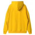 Premium 260g oversized yellow hooded sweatshirt with drop shoulder and long sleeves - Yellow / XS