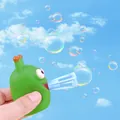 Jouet souffleur de bulles en forme d'insecte vert pour le plaisir des enfants dehors - Chenille à Bulles