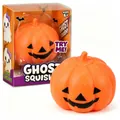 Jouet anti-stress citrouille d'Halloween mignon dans son emballage thème fantôme - Kit De Sculpture De Farine Pour Halloween 11 Cm [motif Citrouille] En Boîte