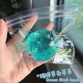 Juguete squishy de manzana del océano verde con conchas y estrellas antiestrés - Manzana Concha de Mar (Maltosa) / 6cm