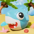 Simpatico giocattolo antistress a forma di squalo blu per bambini e decorazione - Squalo Blu Occhi Pop Squishy