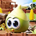 Simpatico giocattolo antistress a forma di germoglio di bambù per decorazione scrivania - Germoglio di Bambù Occhi Pop Squishy