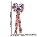 Unabhängigkeitstag-Schleife mit USA-Flaggen-Aufdruck, Maße 82,6x28,3 cm - USA Flagge LKW Stil